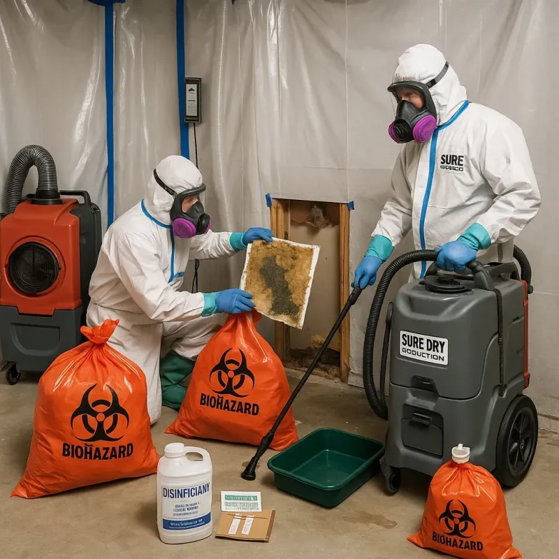Contaminated Water Handling Protocols process in Reiffton, PA
